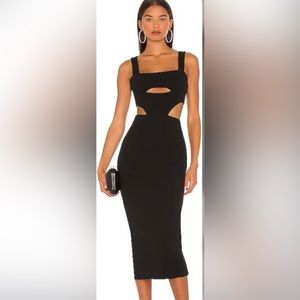 Brand New- never worn black Atoir midi dress. Purchased from Revolve